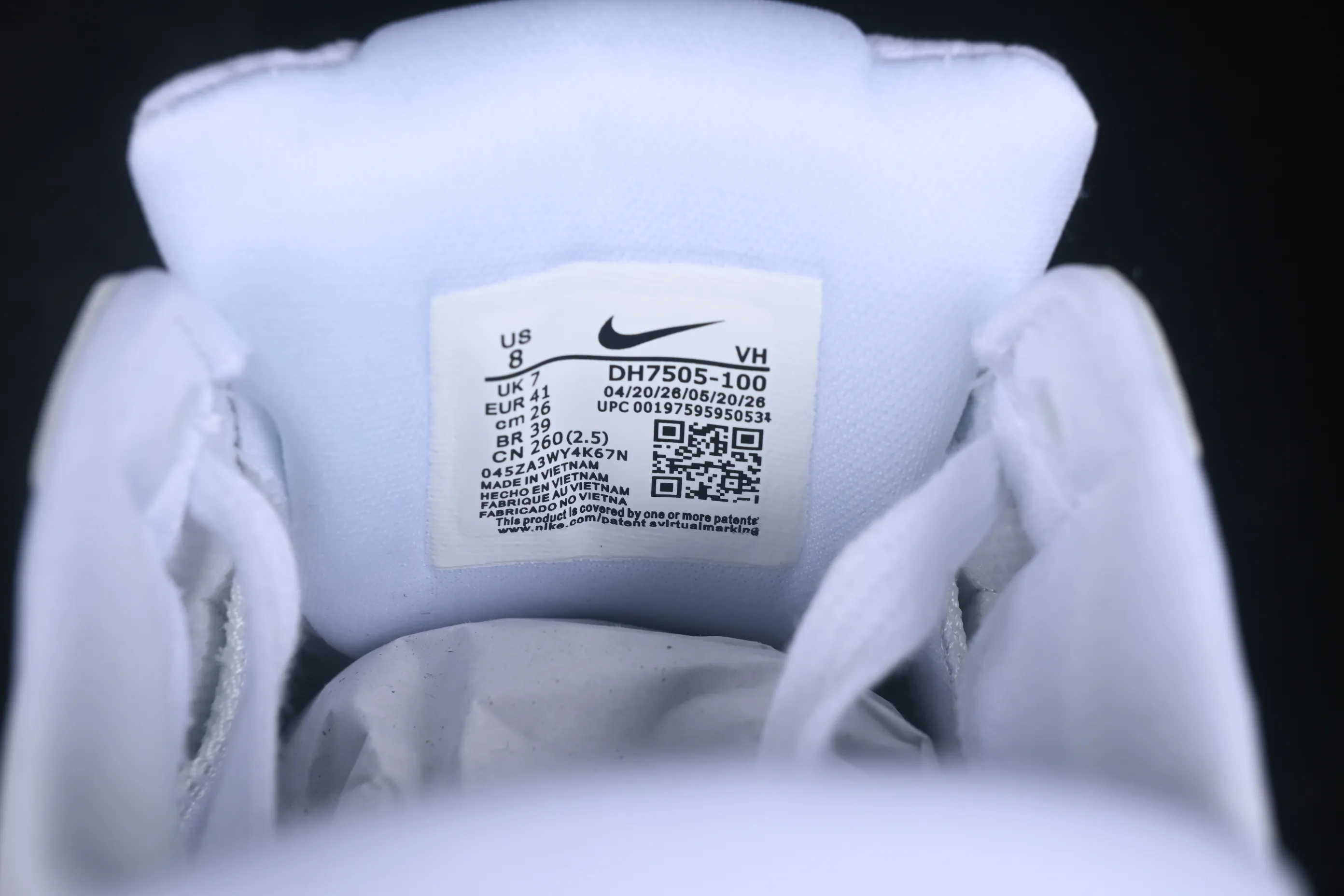 All categories Nk SB Dunk series Nk Force 58 simplified skateboard shoes J version Nike SB Force 58 Nike simplified retro skateboard shoes DH7505-100